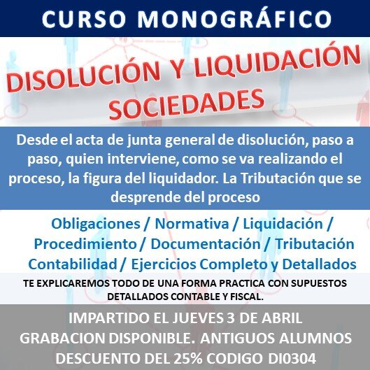 Curso Monográfico Operaciones Vinculadas en la Empresa