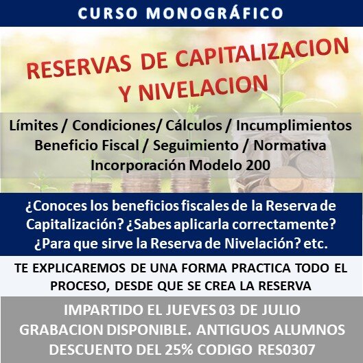 Curso Monográfico Operaciones Vinculadas en la Empresa